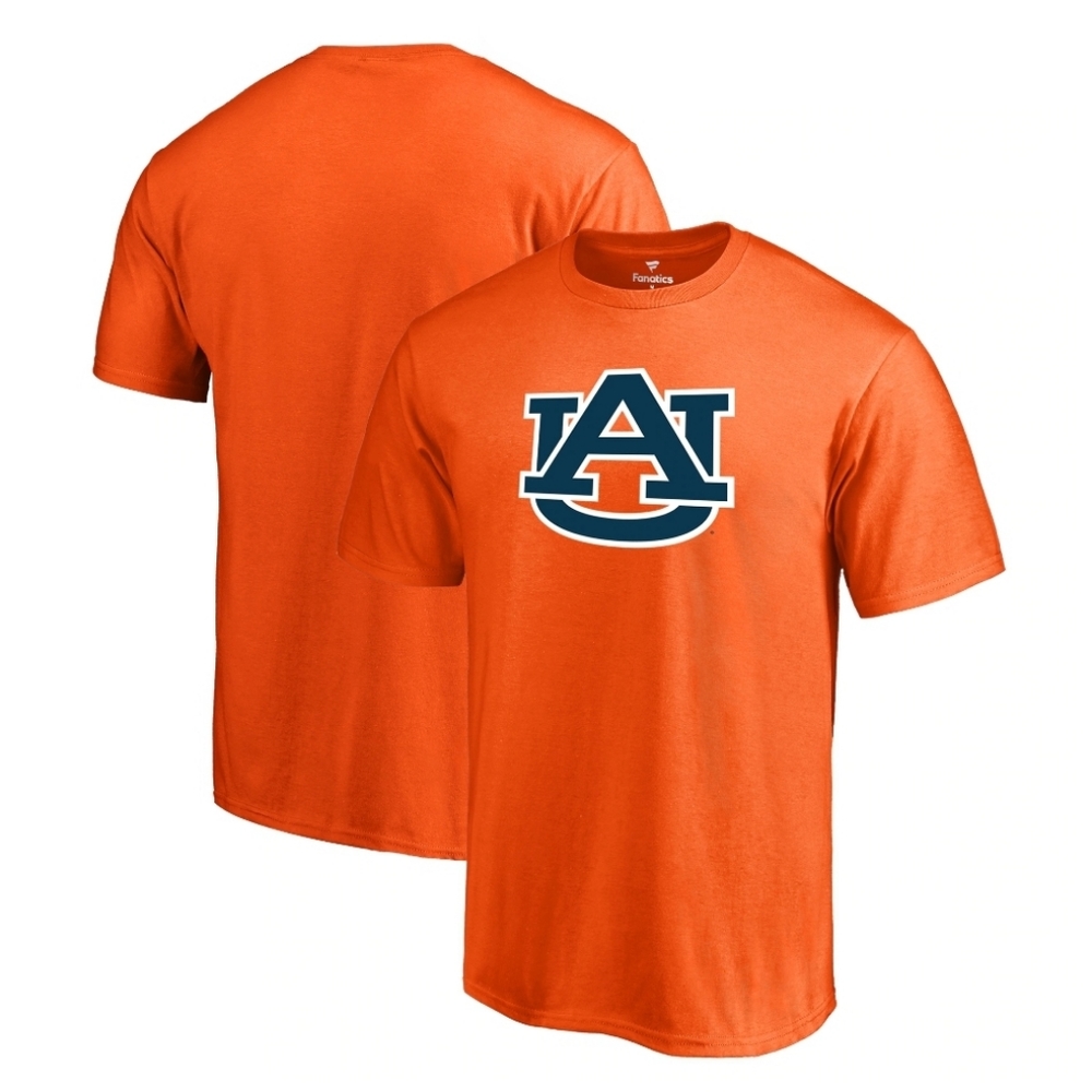 Auburn Tigers Fanatics Branded Primary Logo T-Shirt Orange New with tags